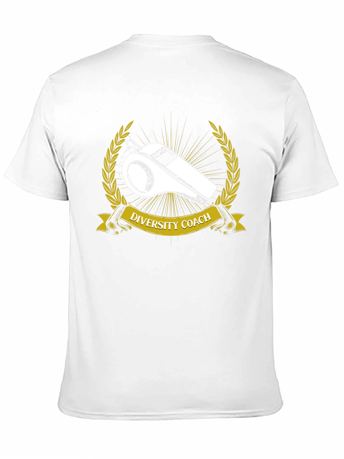 Diversity Coach Whistle Graphic T-Shirt