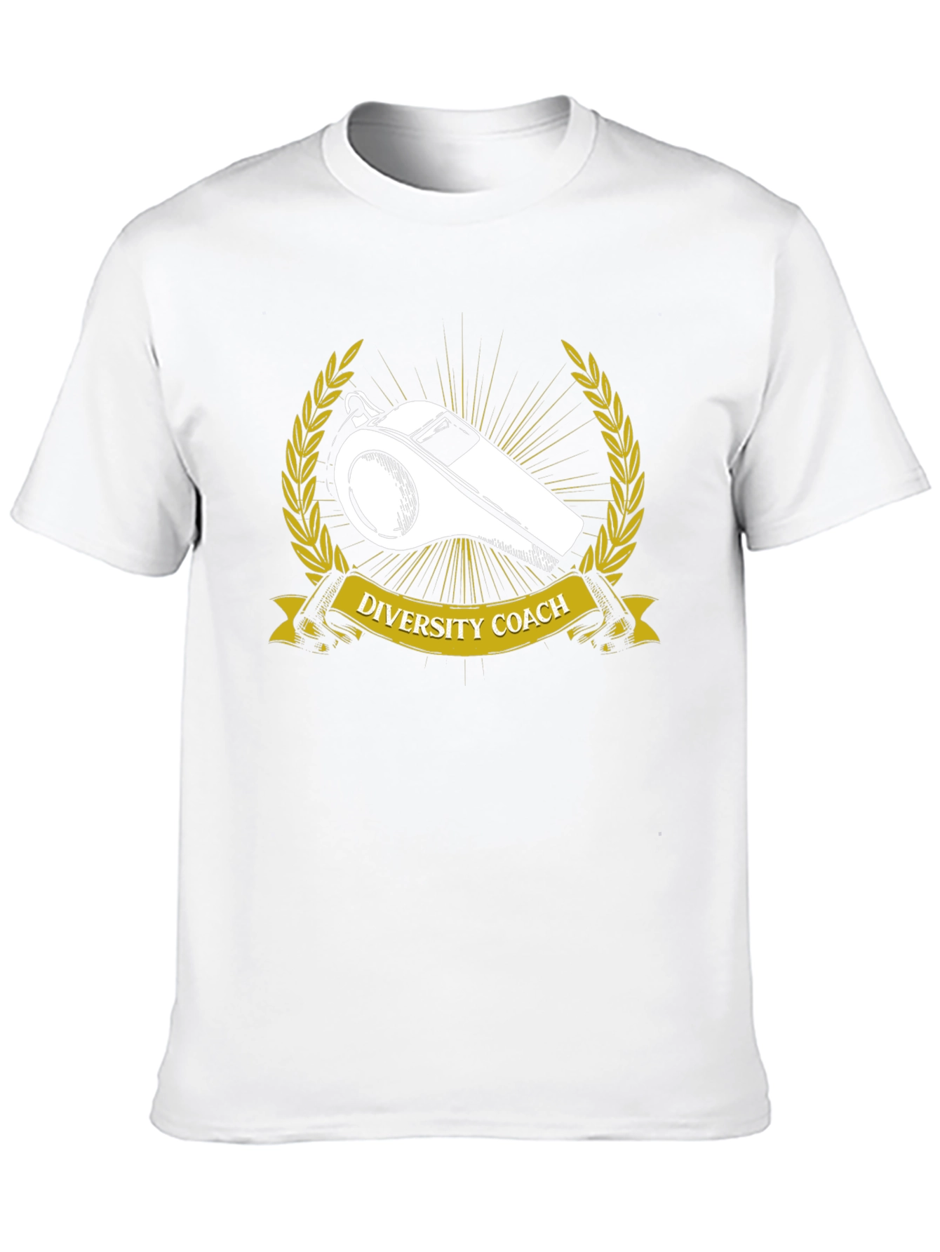 Diversity Coach Whistle Graphic T-Shirt