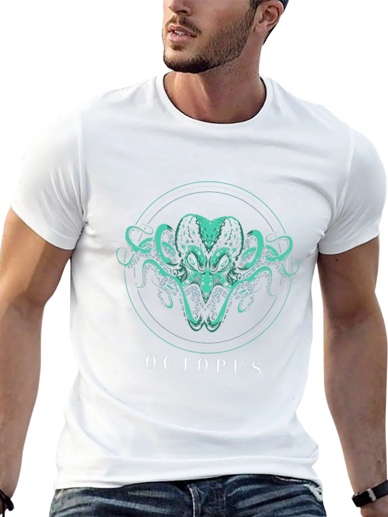 Octopus Graphic T-Shirt - Premium Comfort