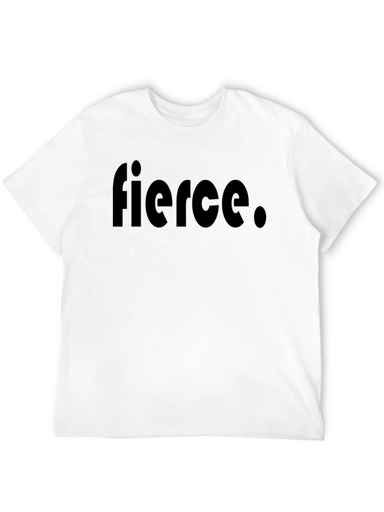 Fierce Black Graphic Tee - Stylish Comfort