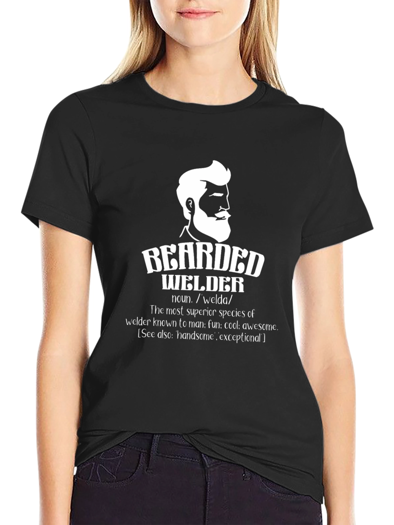 Bearded Welder Graphic T-Shirt - Superior Species Tee