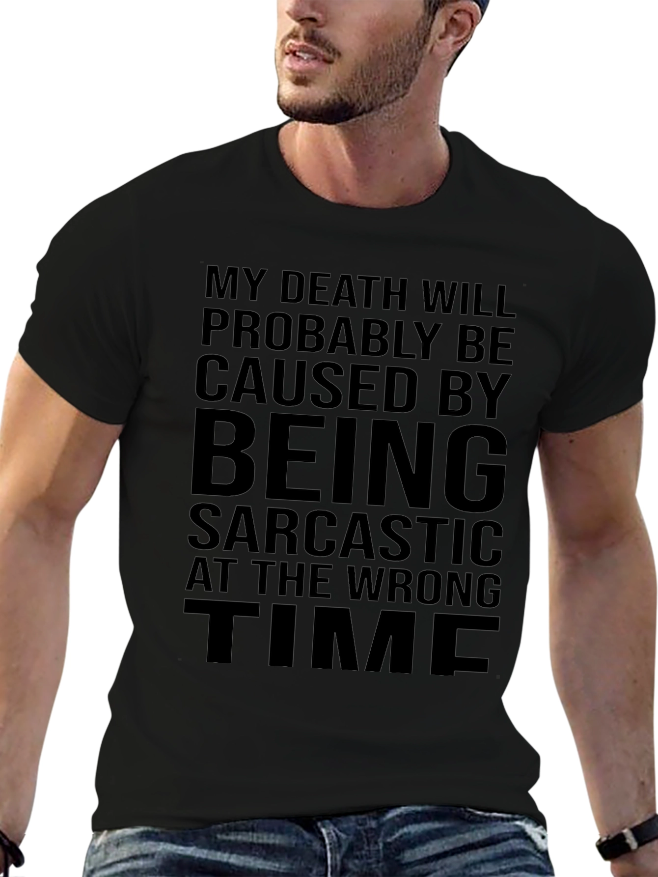 Sarcastic Humor T-Shirt - Death By Sarcasm