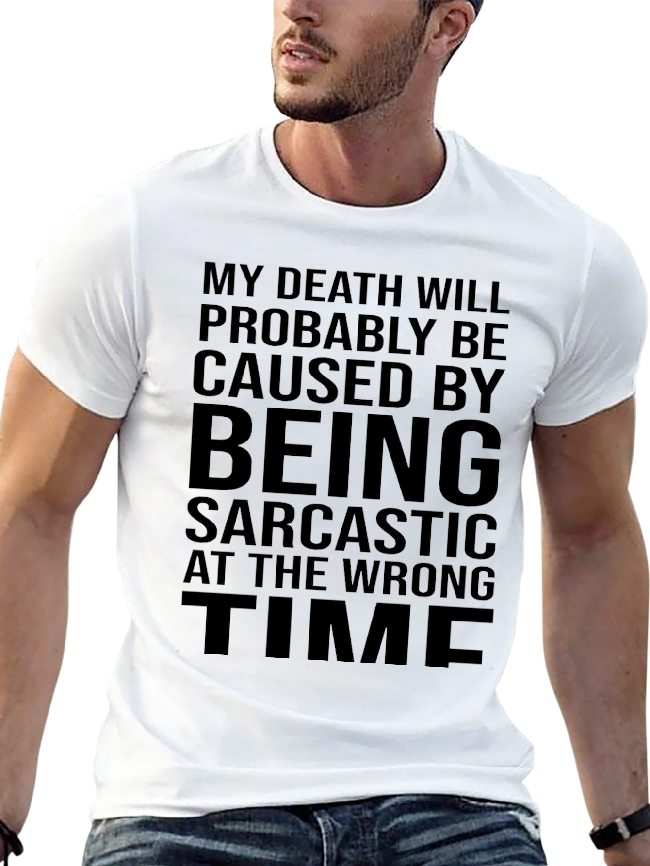 Sarcastic Humor T-Shirt - Death By Sarcasm
