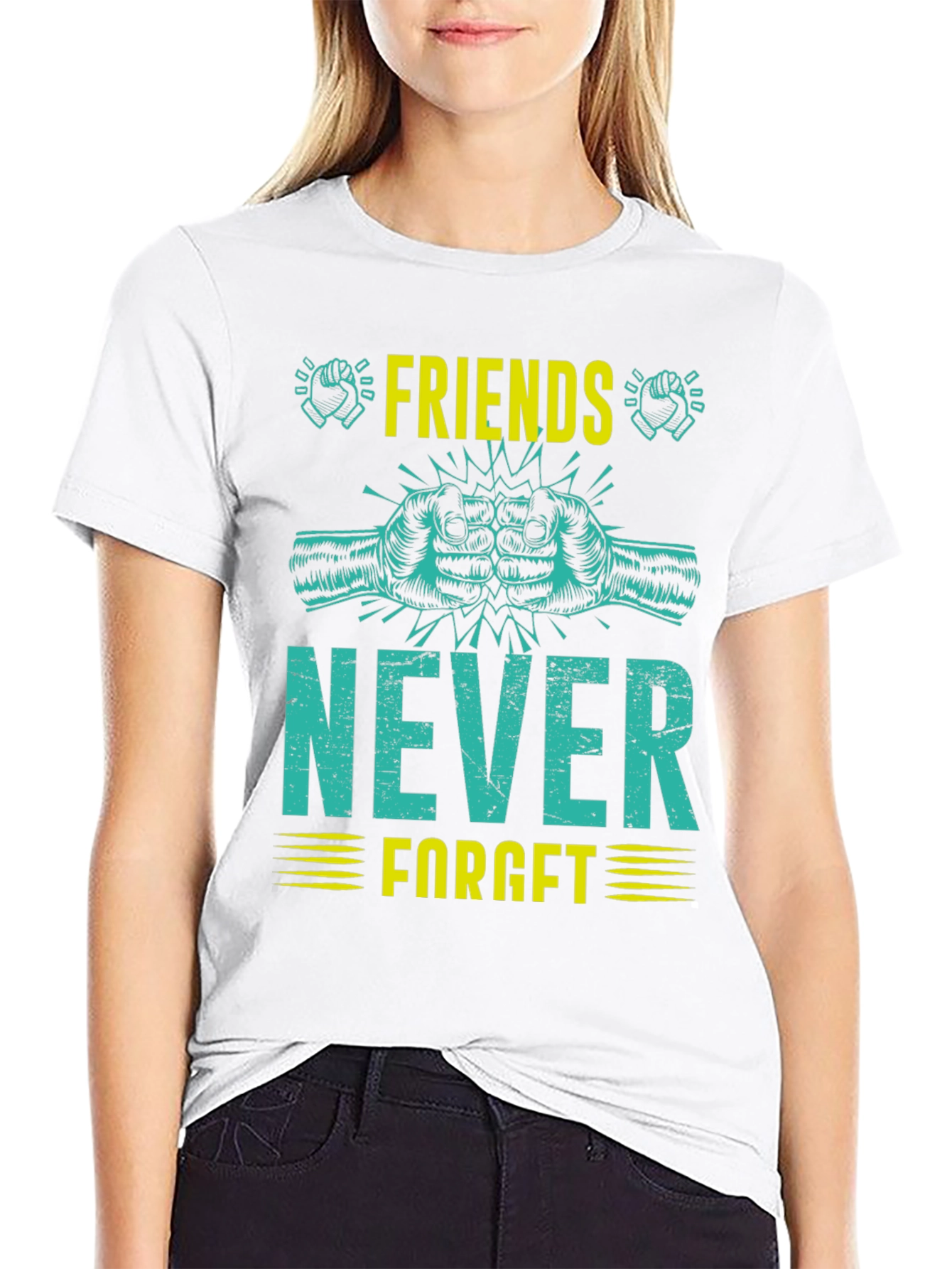 Friends Never Forget Graphic T-Shirt