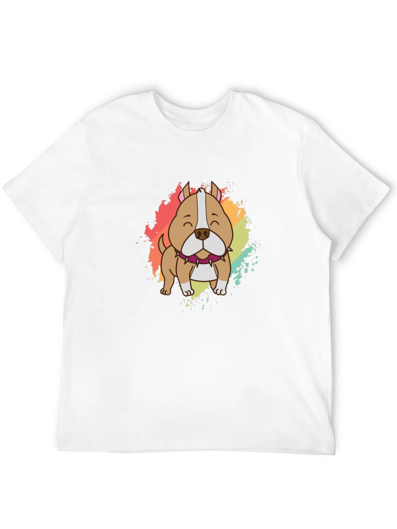 Dog Graphic Black T-Shirt - Casual Wear