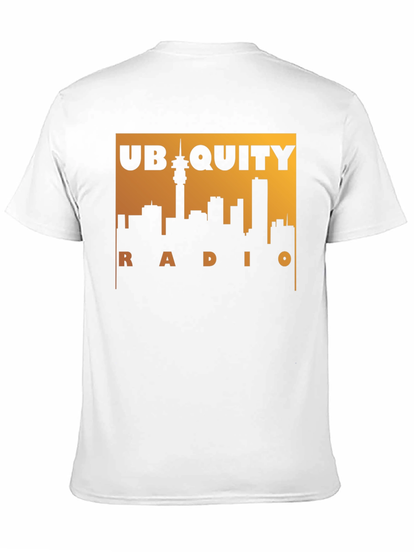 Ubiquity Radio T-Shirt - Cityscape Design