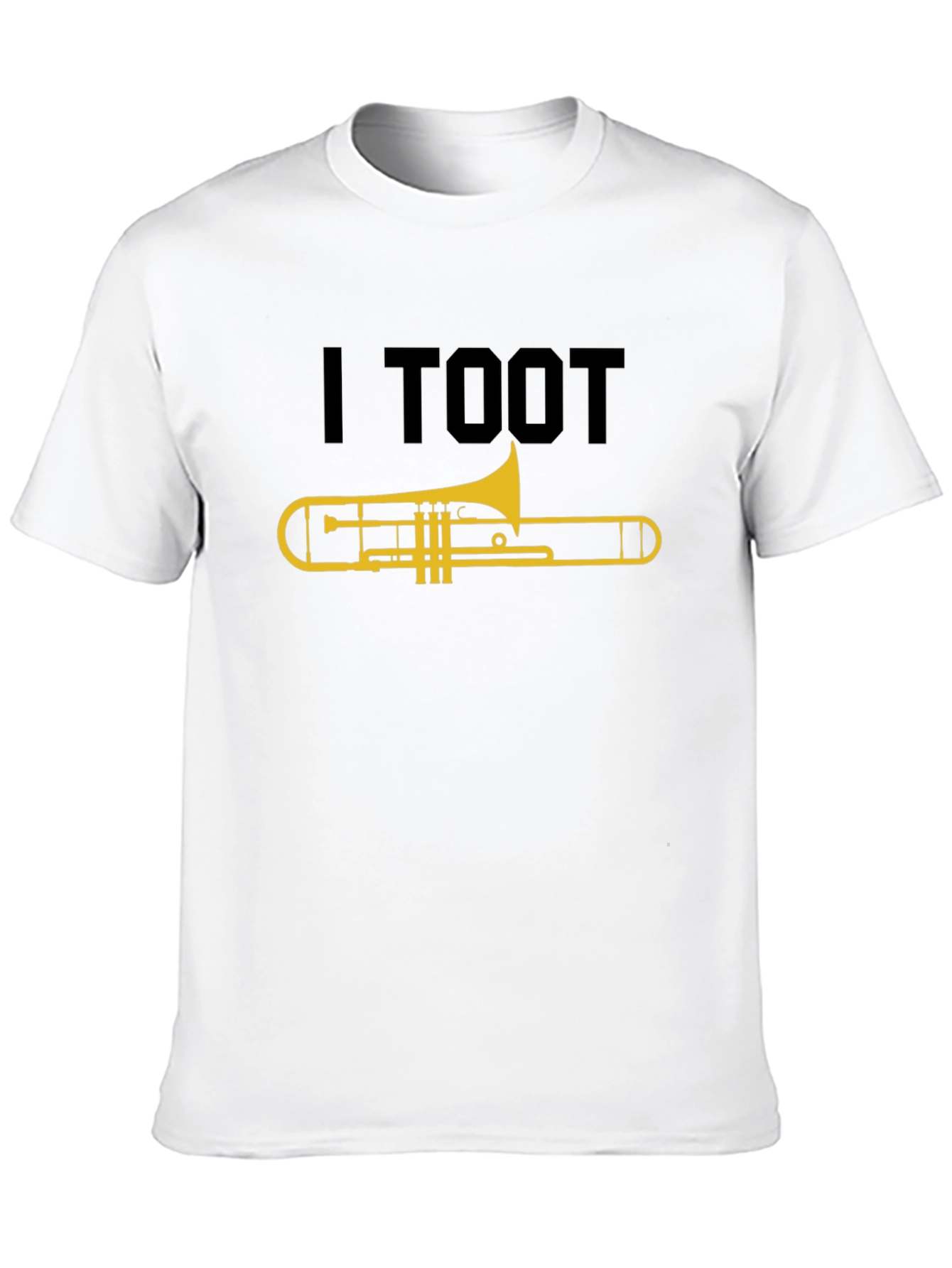 I Toot Trombone Black T-Shirt