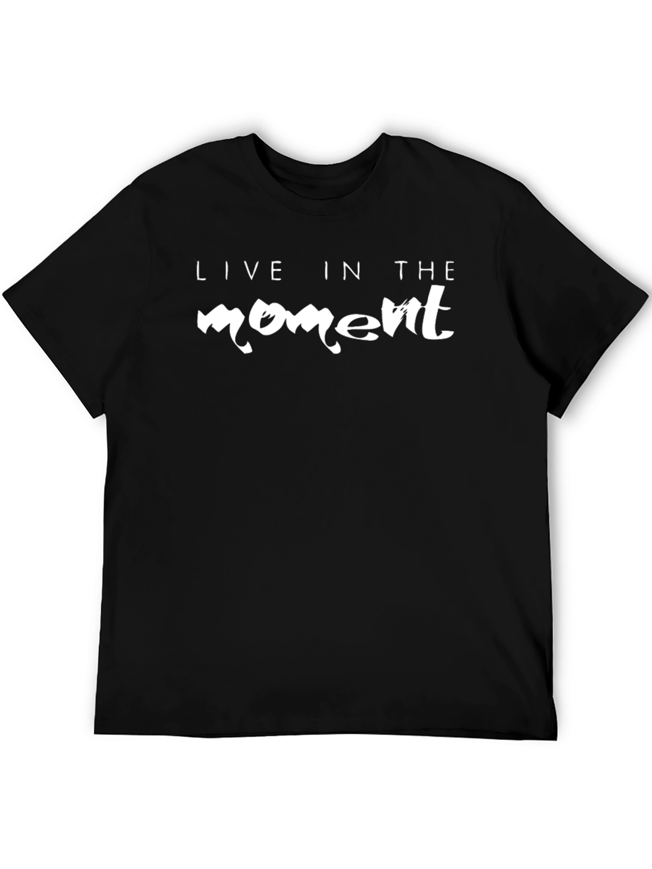 Live in the Moment Black T-Shirt