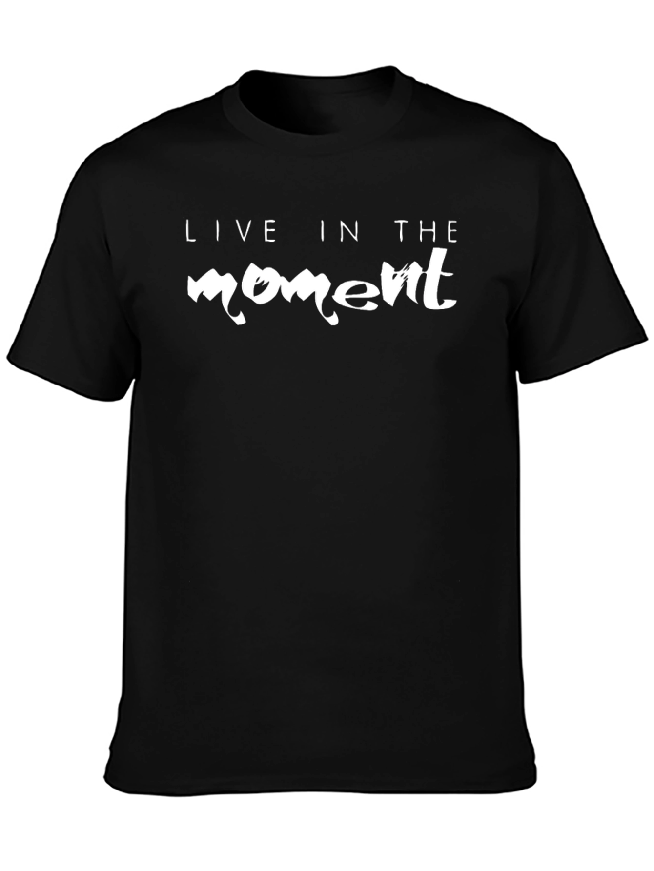 Live in the Moment Black T-Shirt
