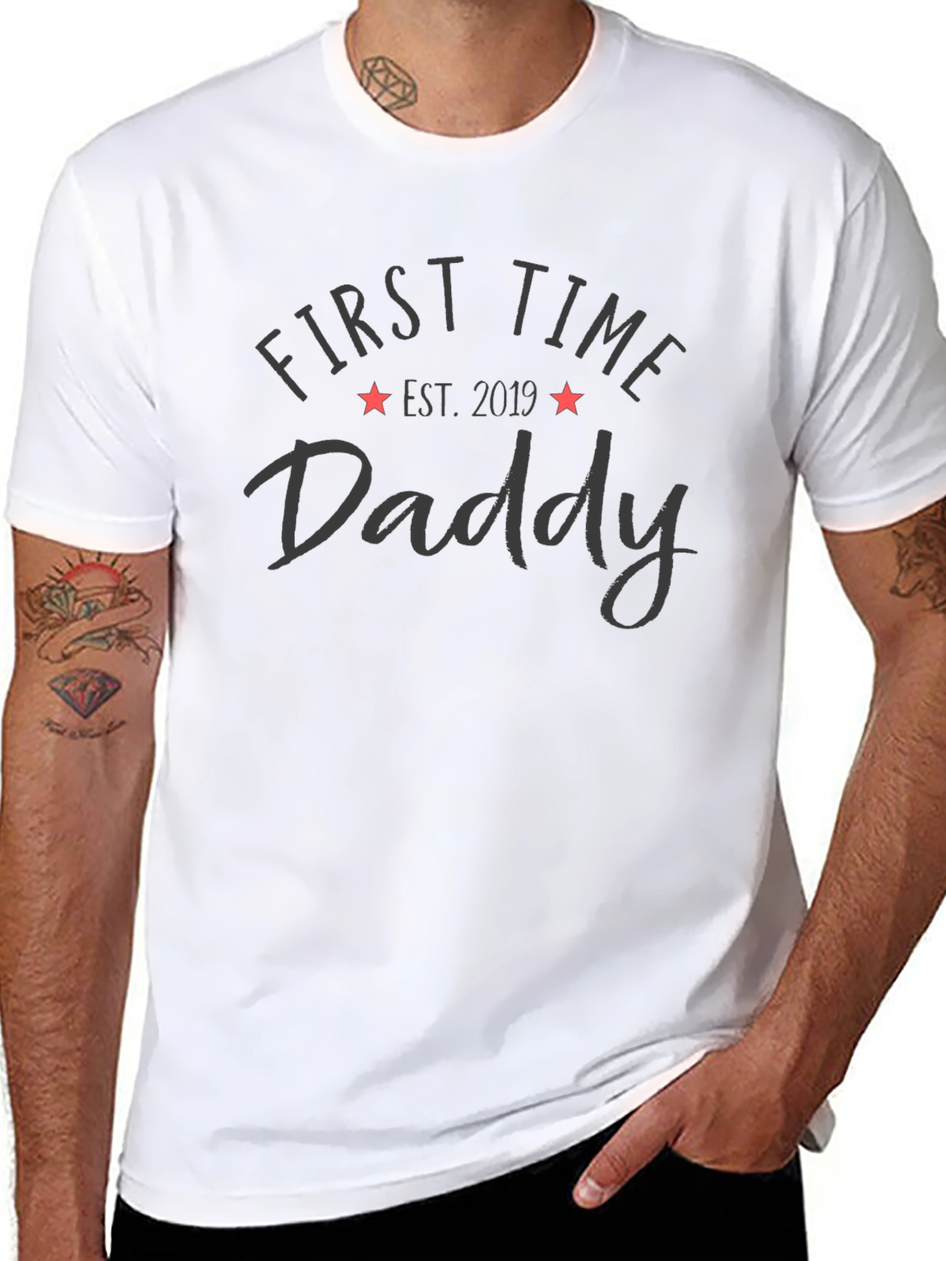 First Time Daddy Est. 2019 T-Shirt