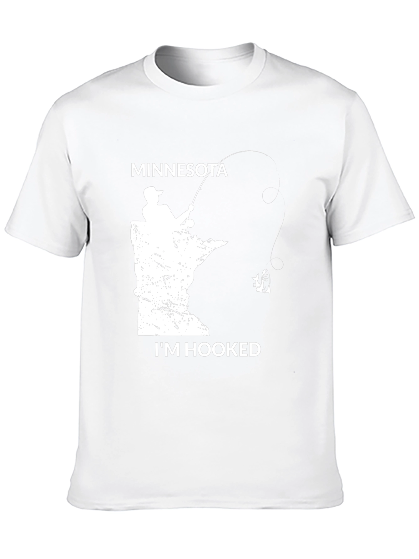 Minnesota Fishing T-Shirt - Im Hooked