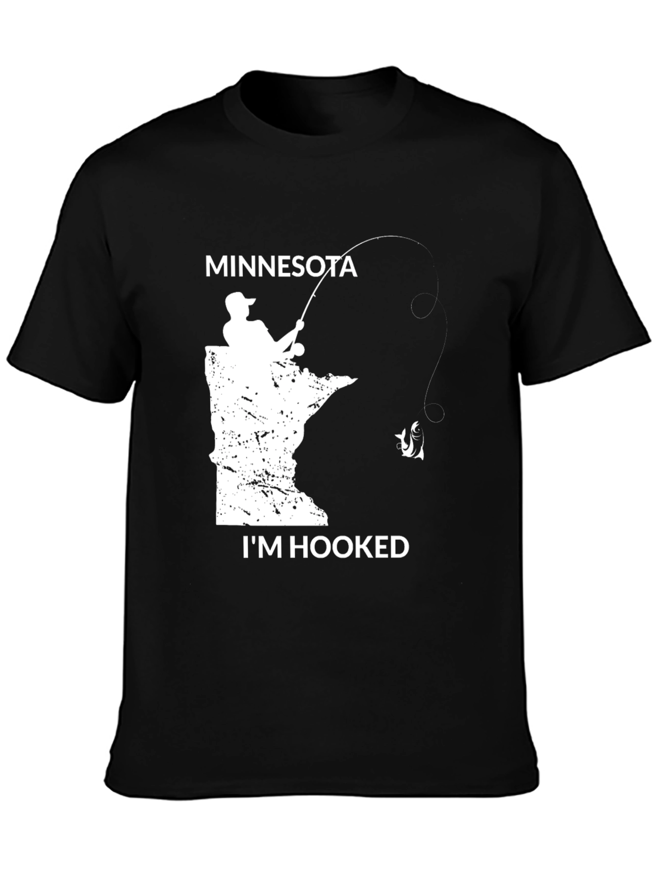 Minnesota Fishing T-Shirt - Im Hooked