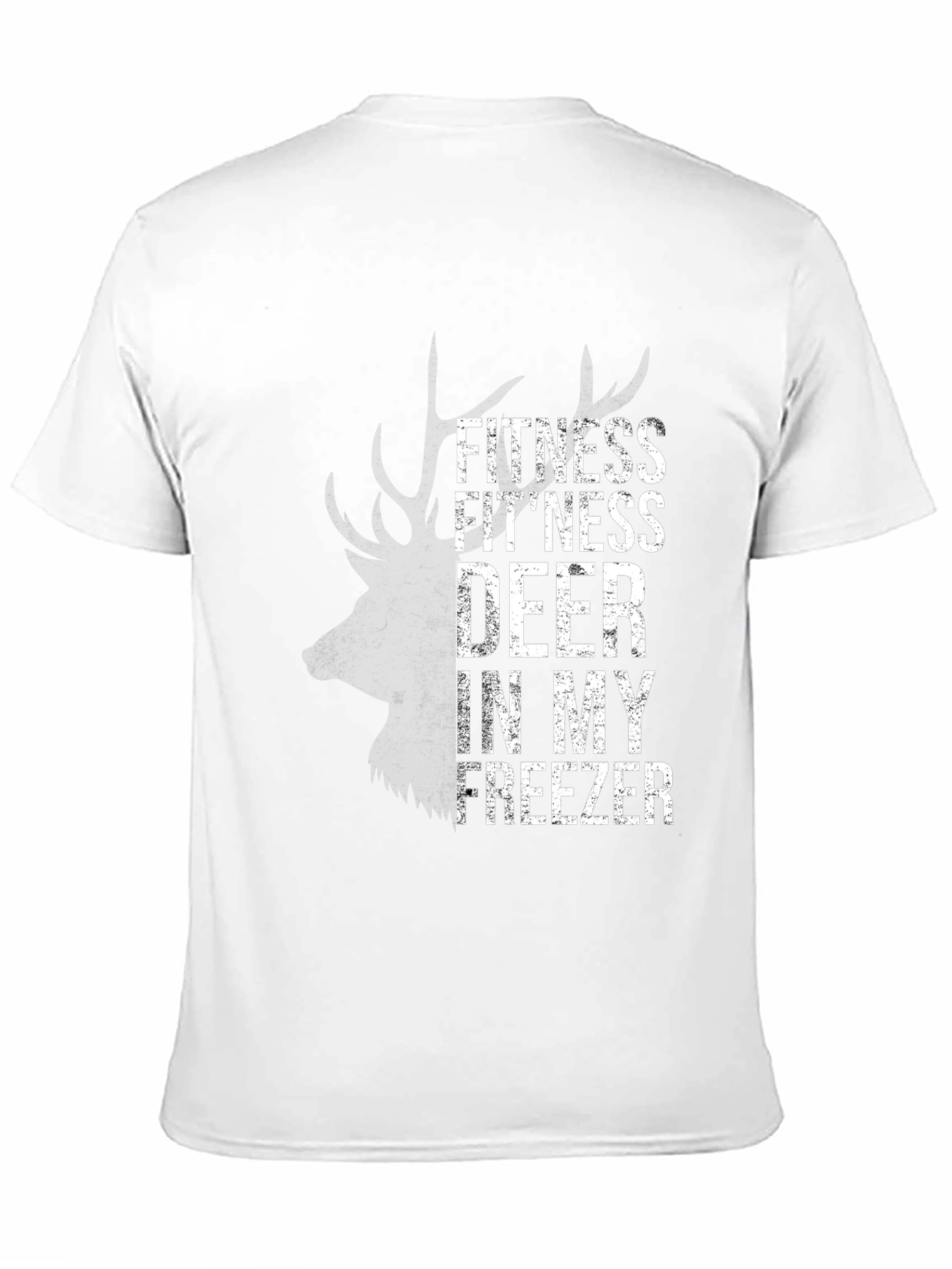 Fitness Deer in My Freezer Graphic T-Shirt