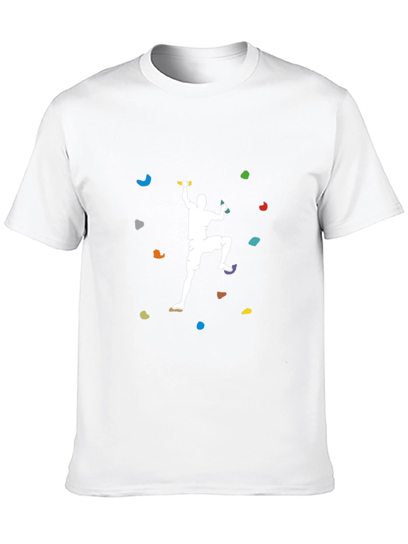 Rock Climbing T-Shirt - Black Graphic Tee