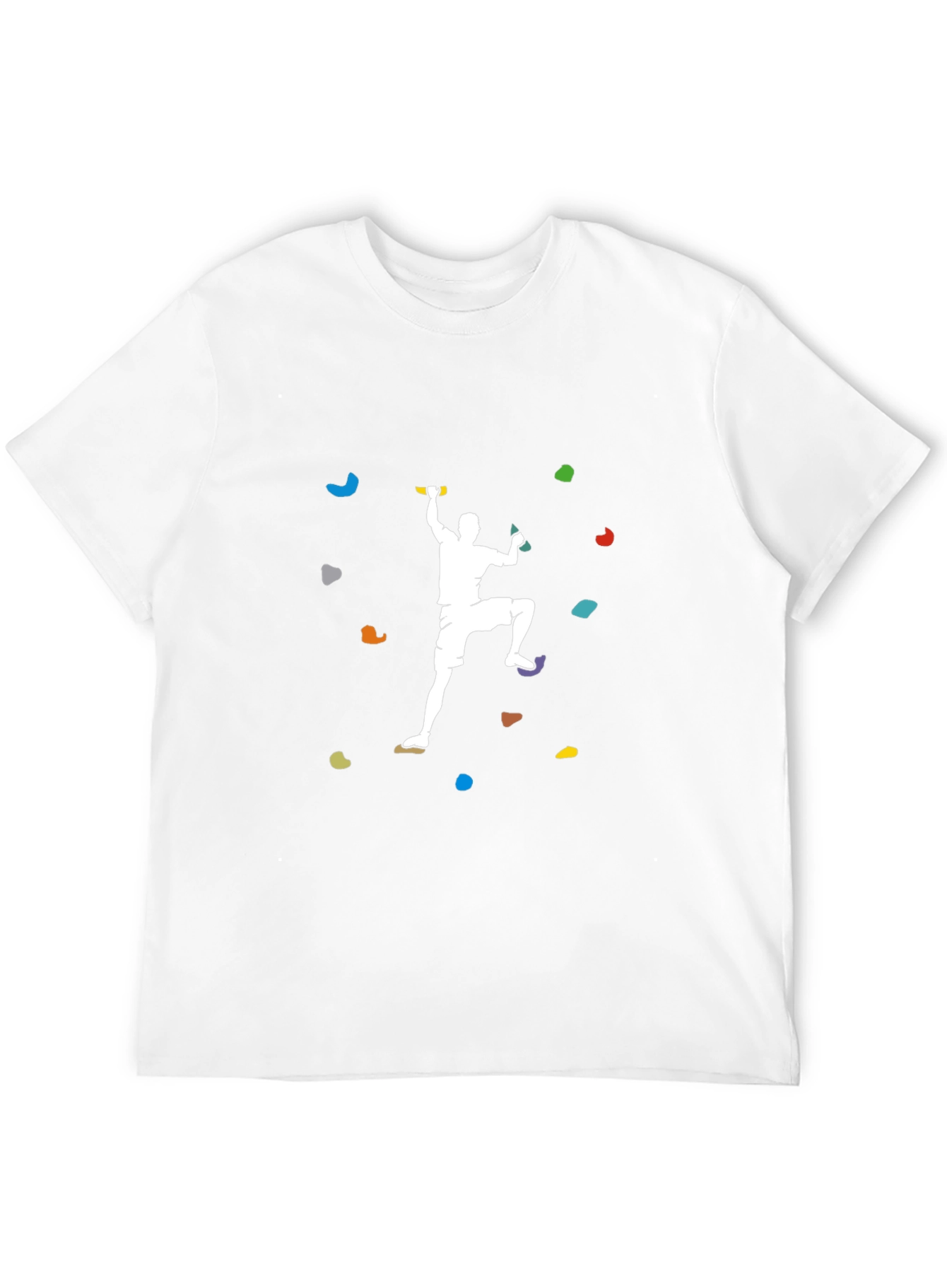 Rock Climbing T-Shirt - Black Graphic Tee