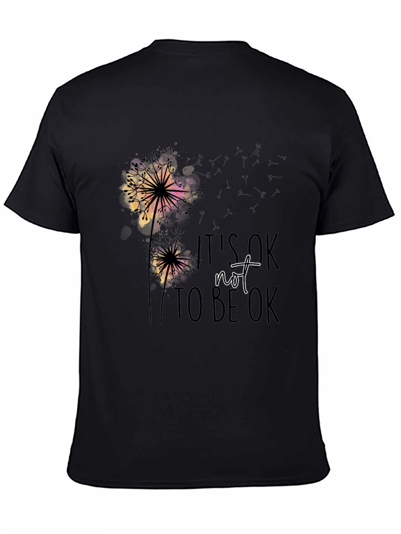 Its OK Not to be OK Dandelion Graphic T-Shirt