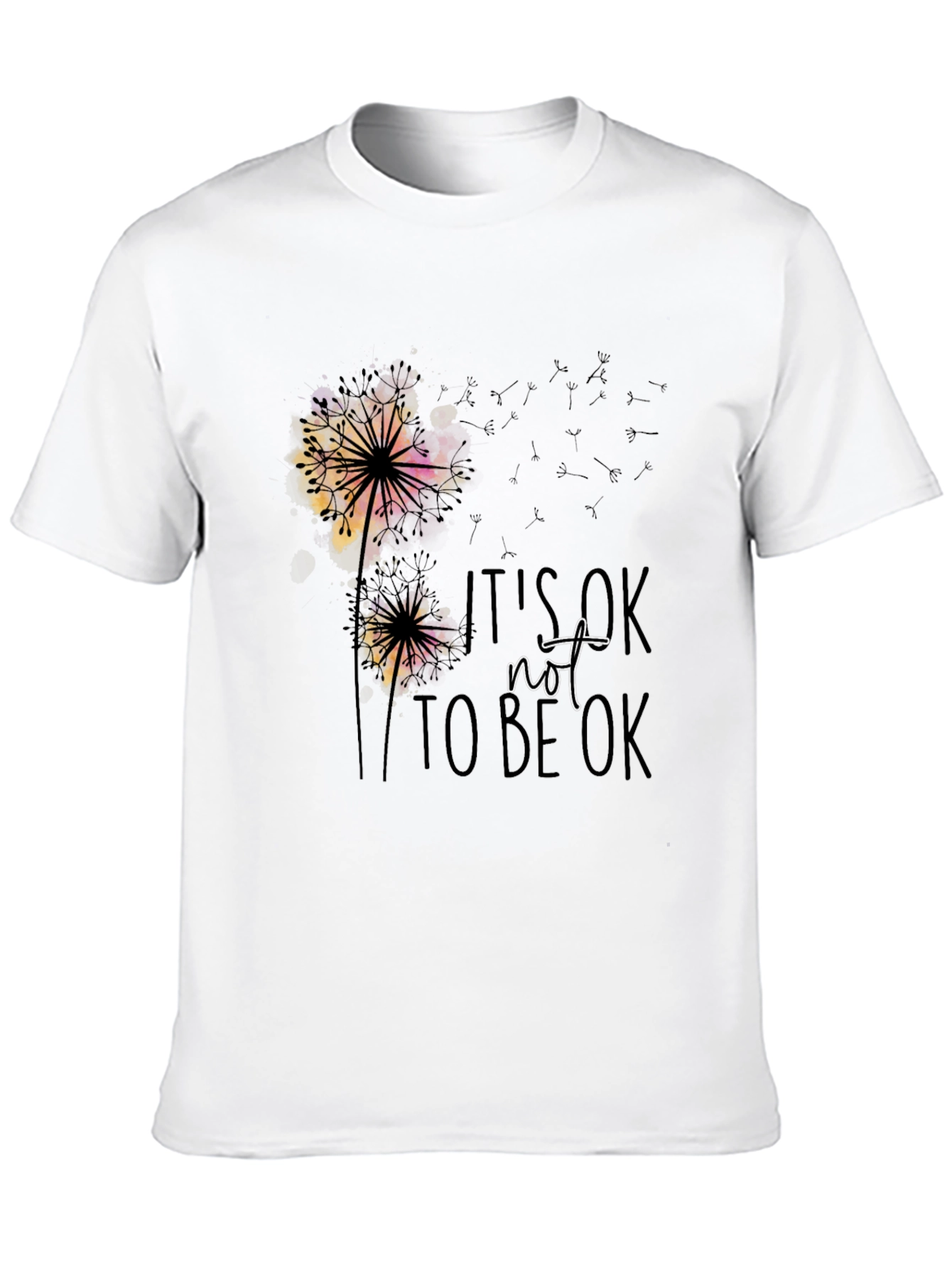 Its OK Not to be OK Dandelion Graphic T-Shirt