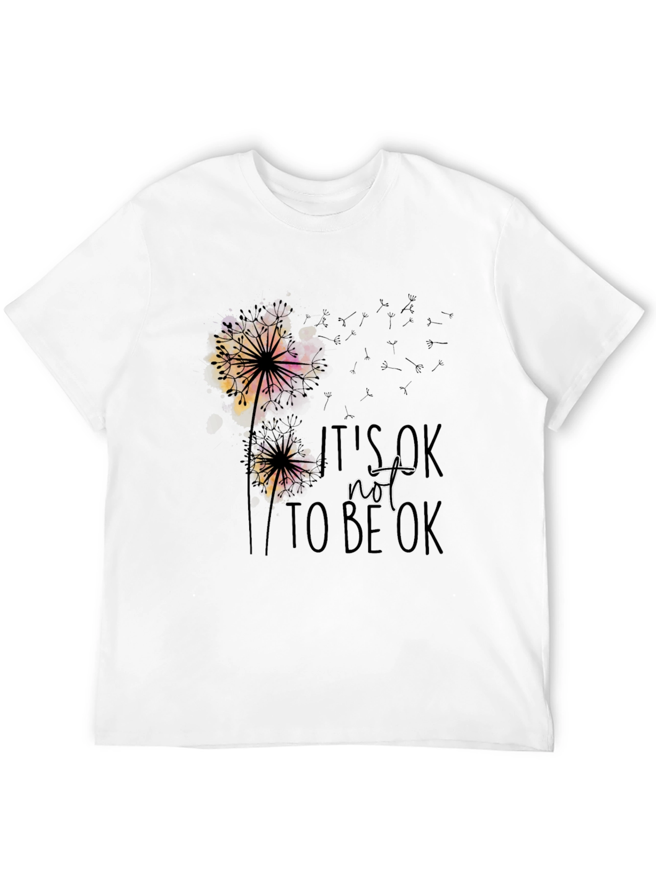 Its OK Not to be OK Dandelion Graphic T-Shirt