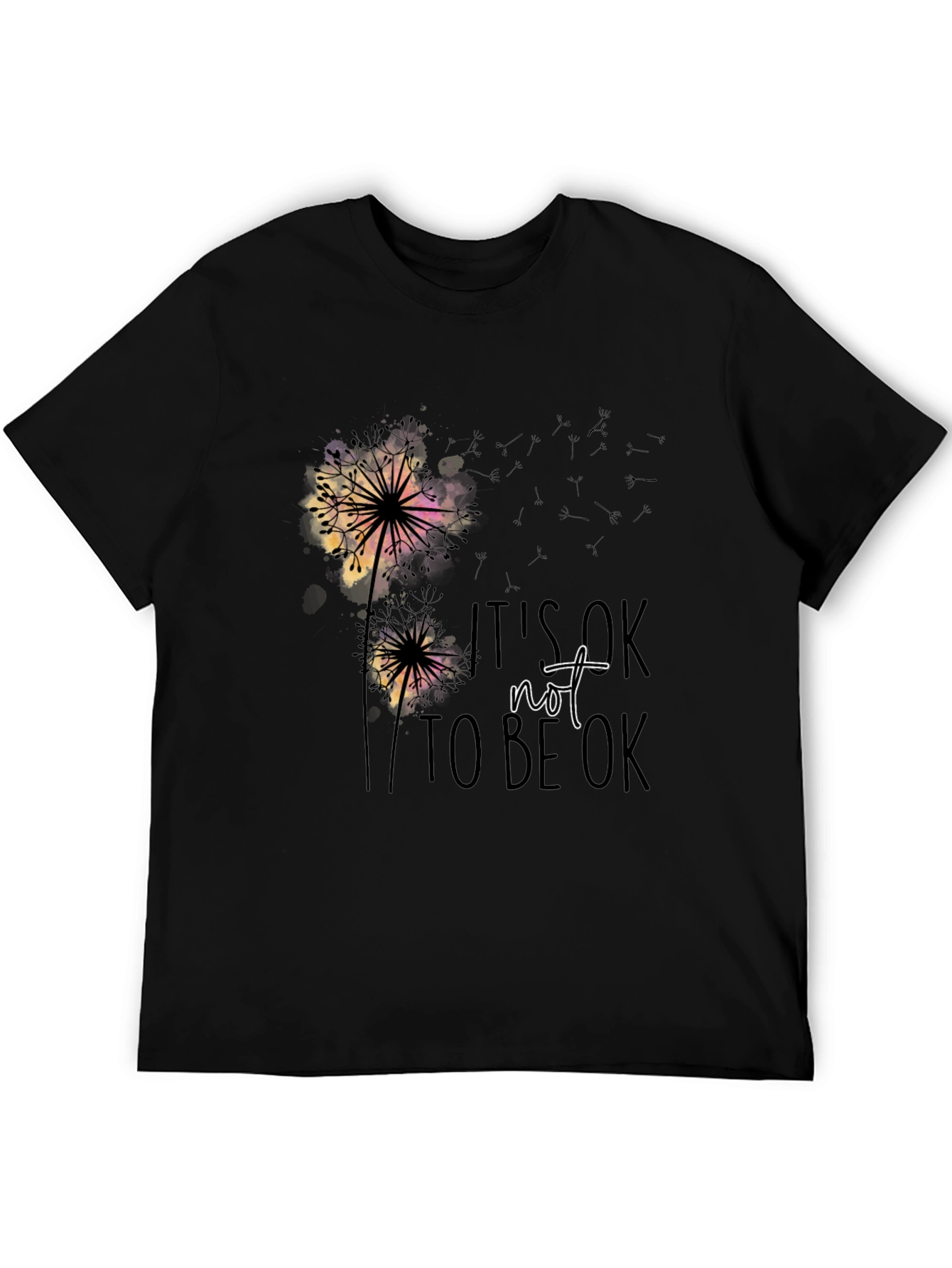 Its OK Not to be OK Dandelion Graphic T-Shirt