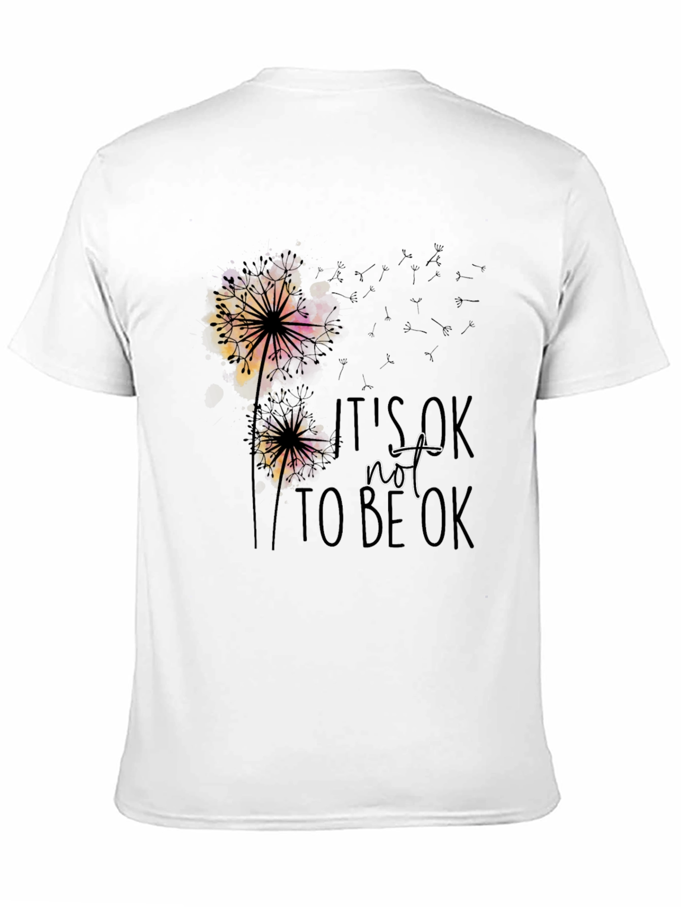 Its OK Not to be OK Dandelion Graphic T-Shirt