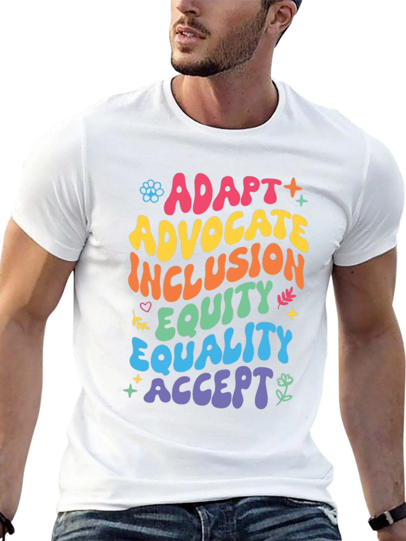Adapt Advocate Inclusion Equality T-Shirt