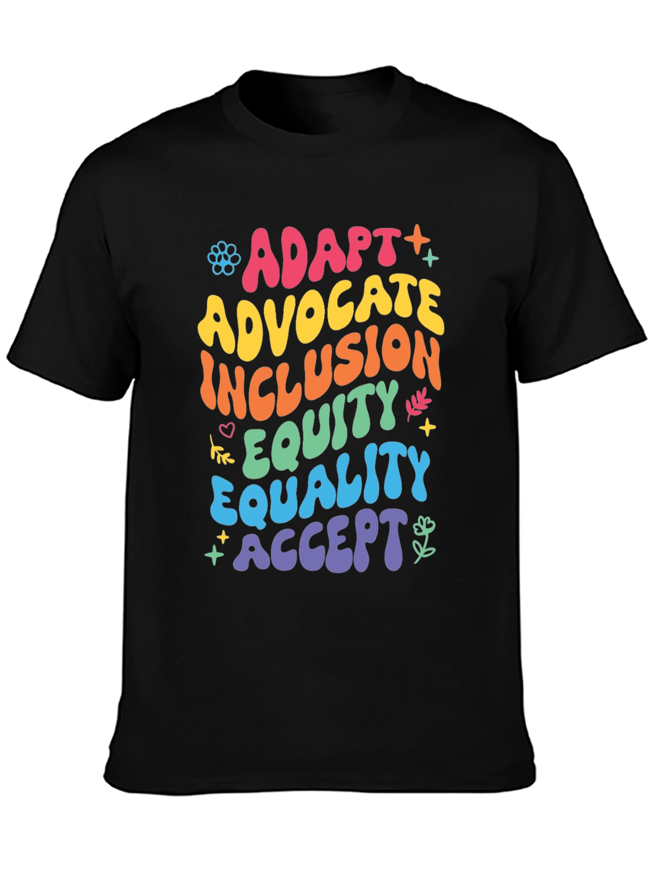 Adapt Advocate Inclusion Equality T-Shirt