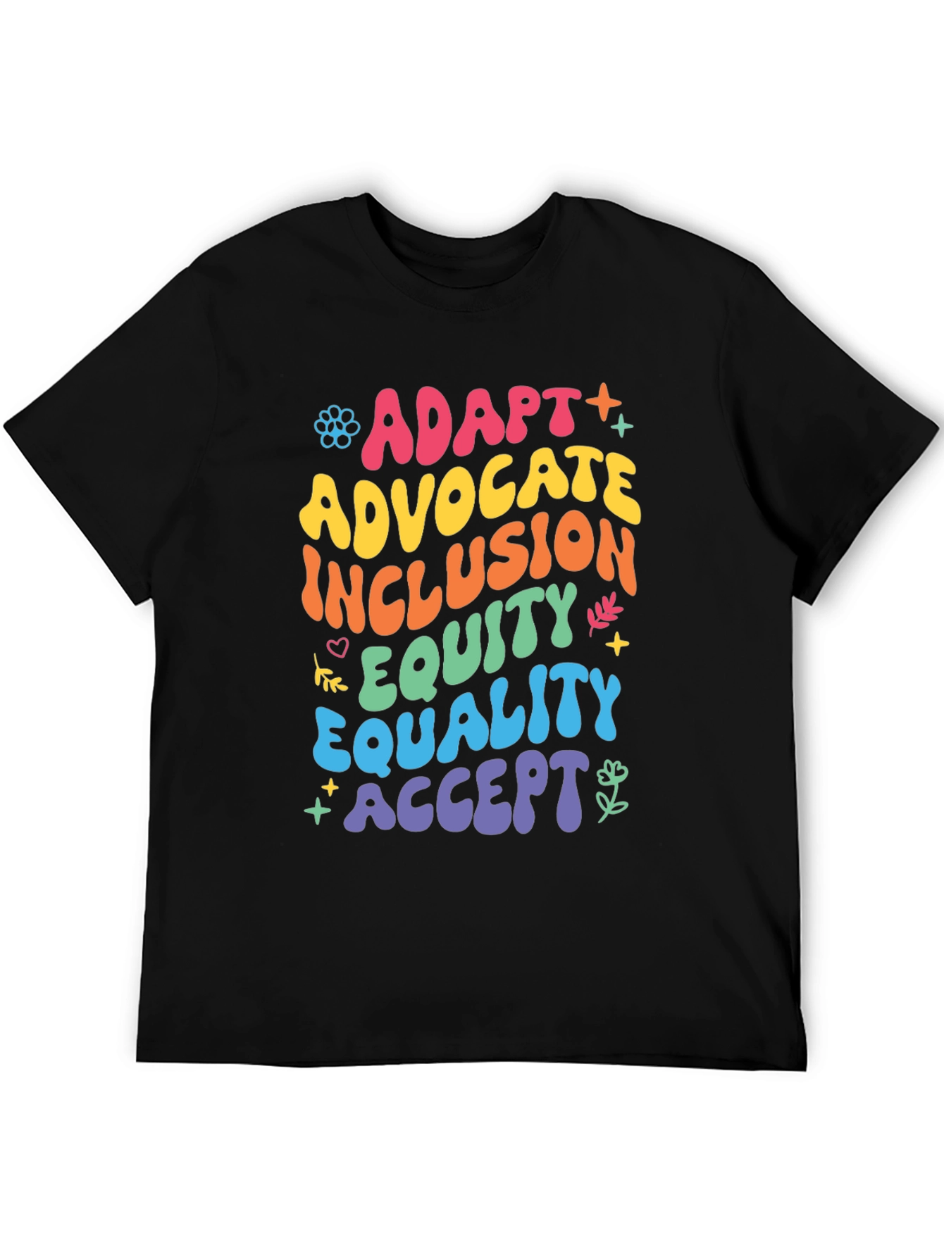 Adapt Advocate Inclusion Equality T-Shirt
