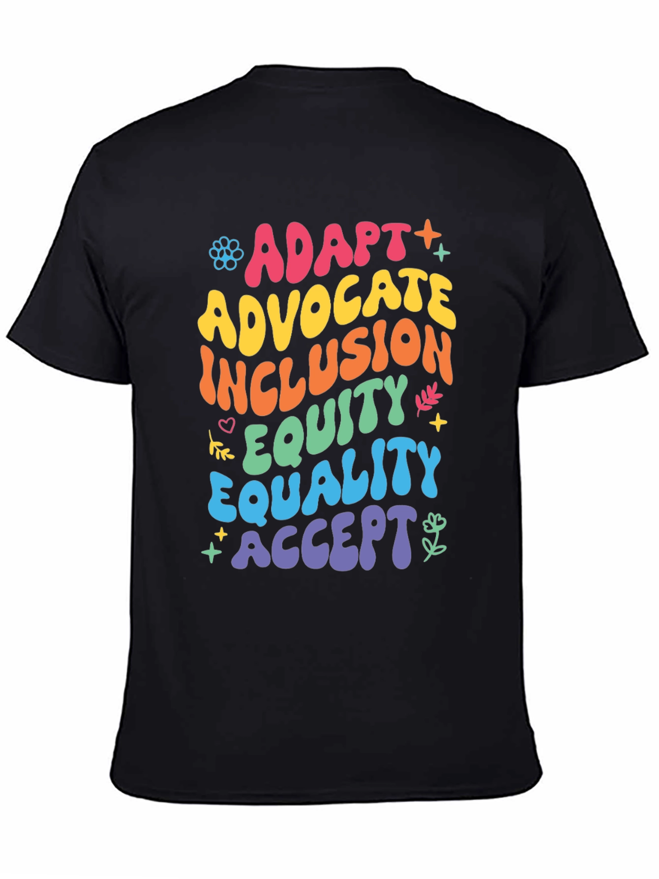 Adapt Advocate Inclusion Equality T-Shirt