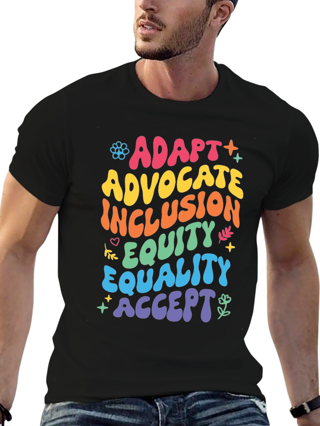 Adapt Advocate Inclusion Equality T-Shirt