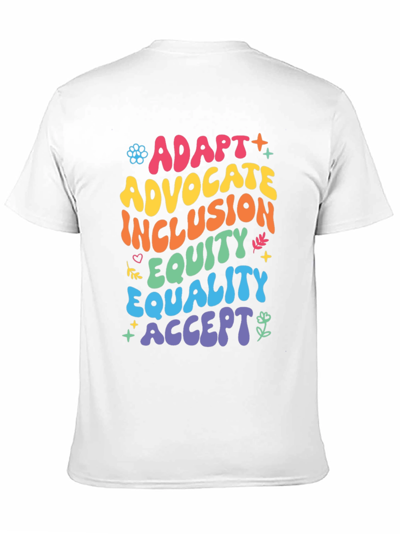 Adapt Advocate Inclusion Equality T-Shirt