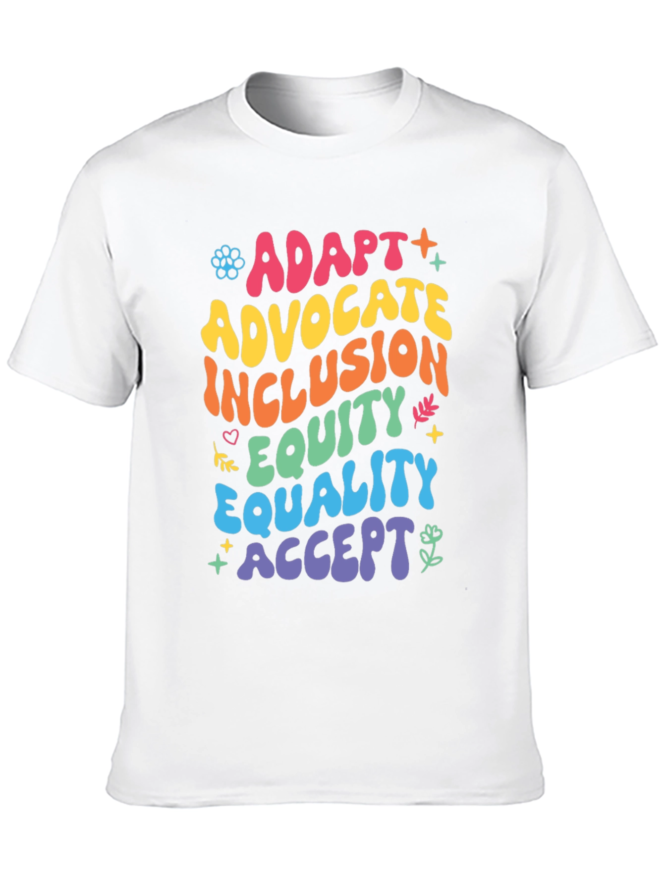 Adapt Advocate Inclusion Equality T-Shirt