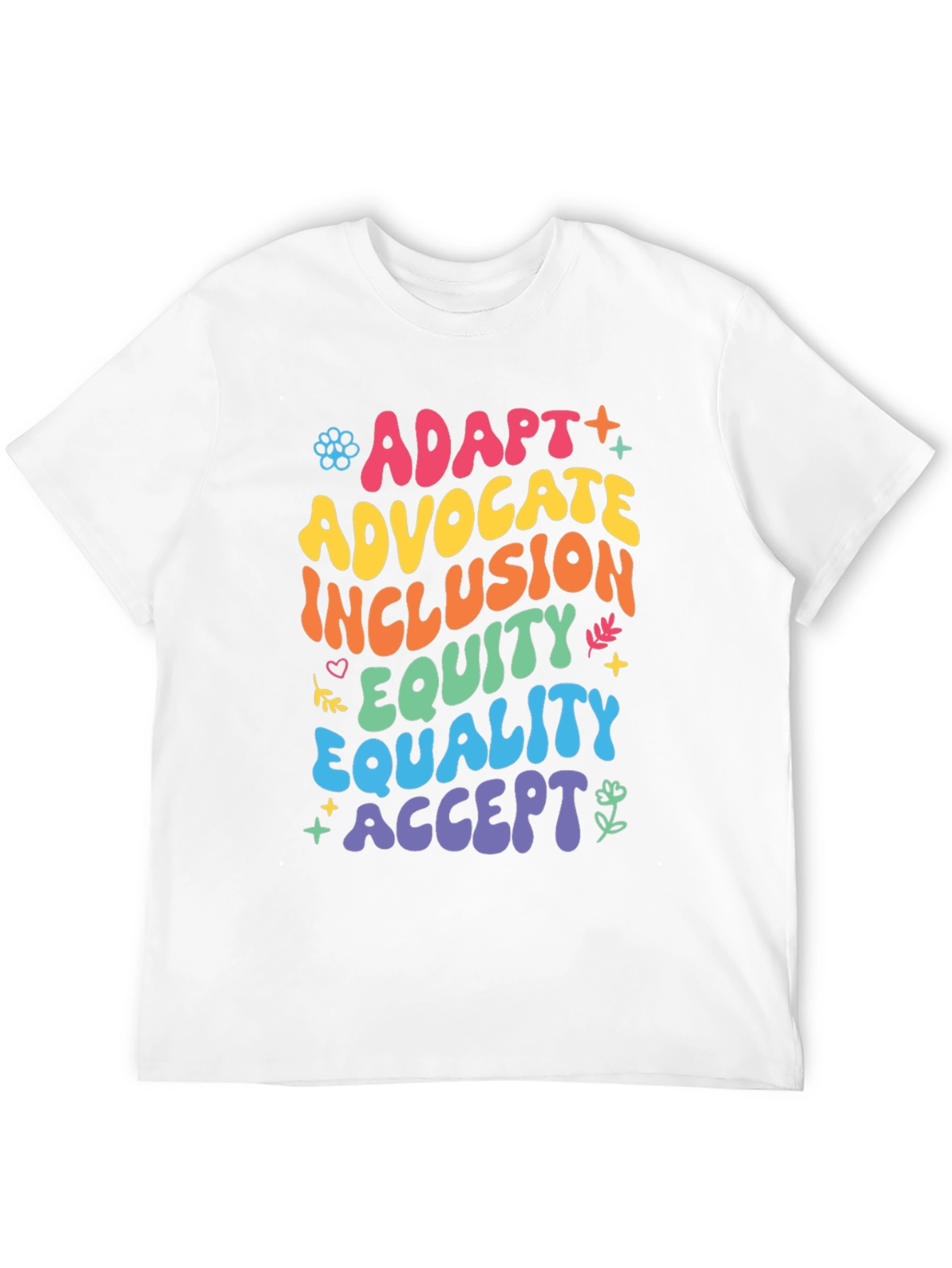 Adapt Advocate Inclusion Equality T-Shirt