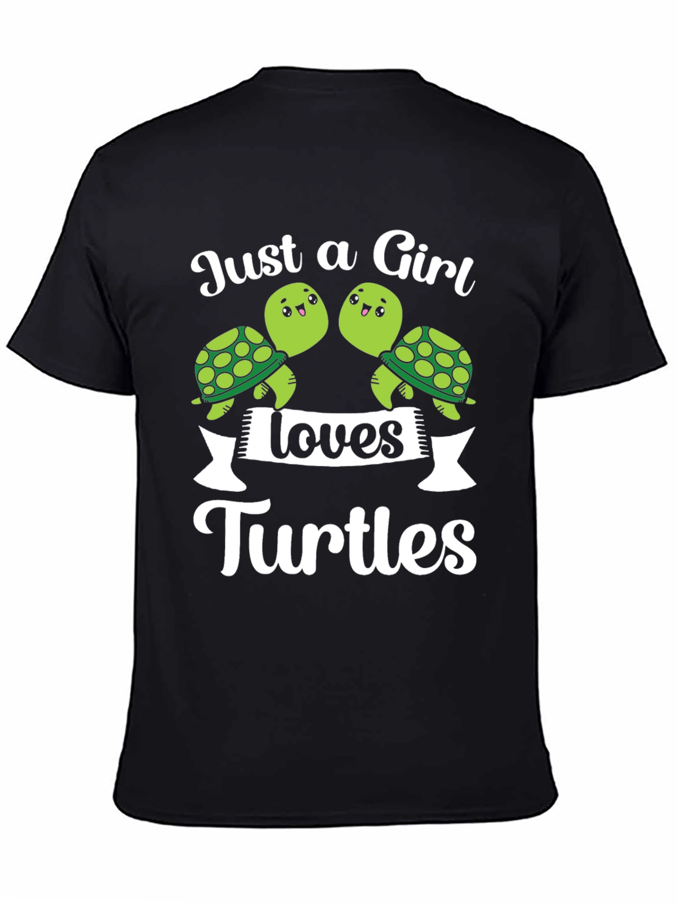 Just a Girl Loves Turtles T-Shirt