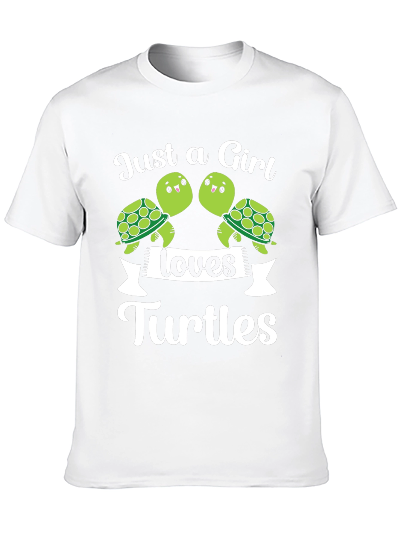 Just a Girl Loves Turtles T-Shirt