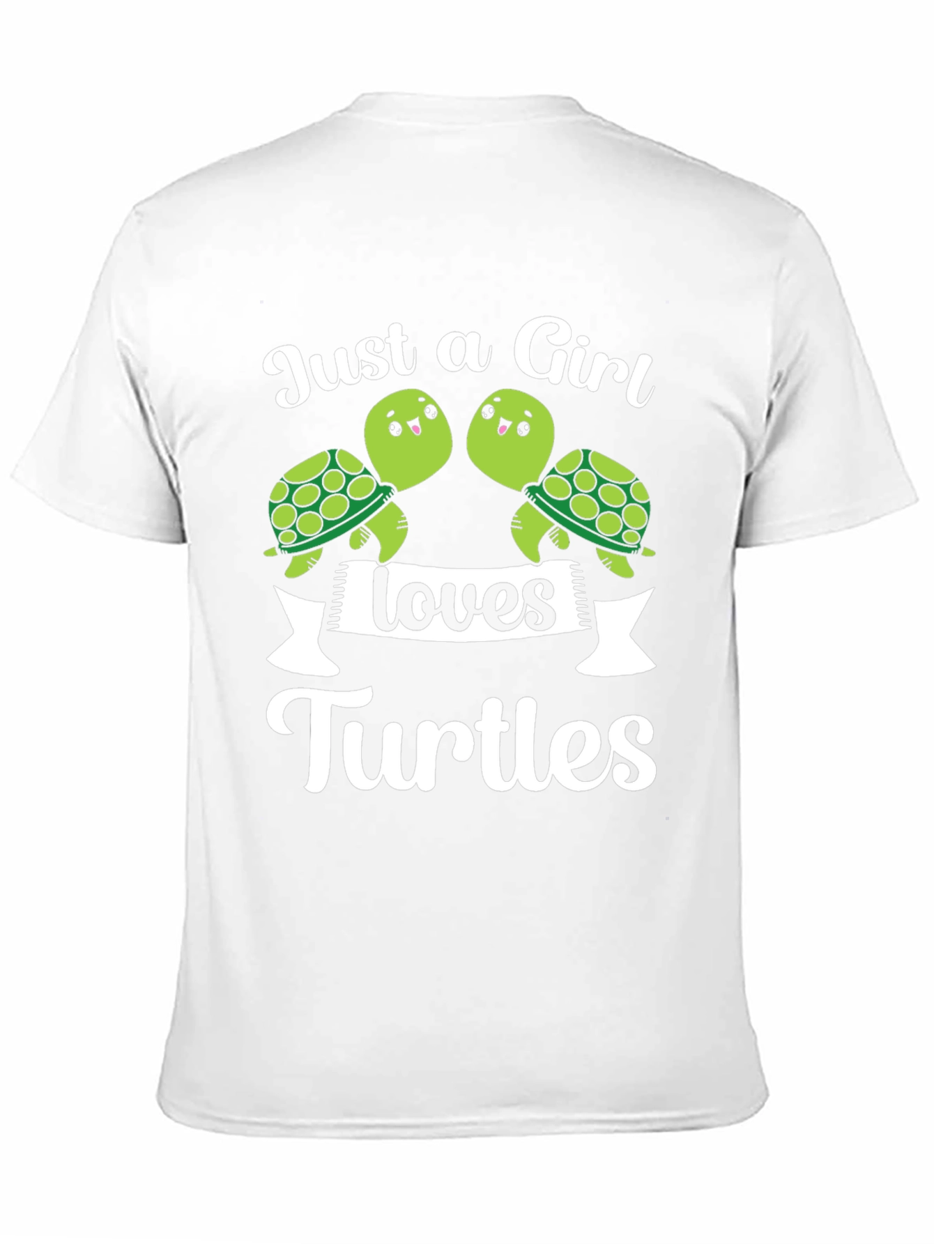 Just a Girl Loves Turtles T-Shirt