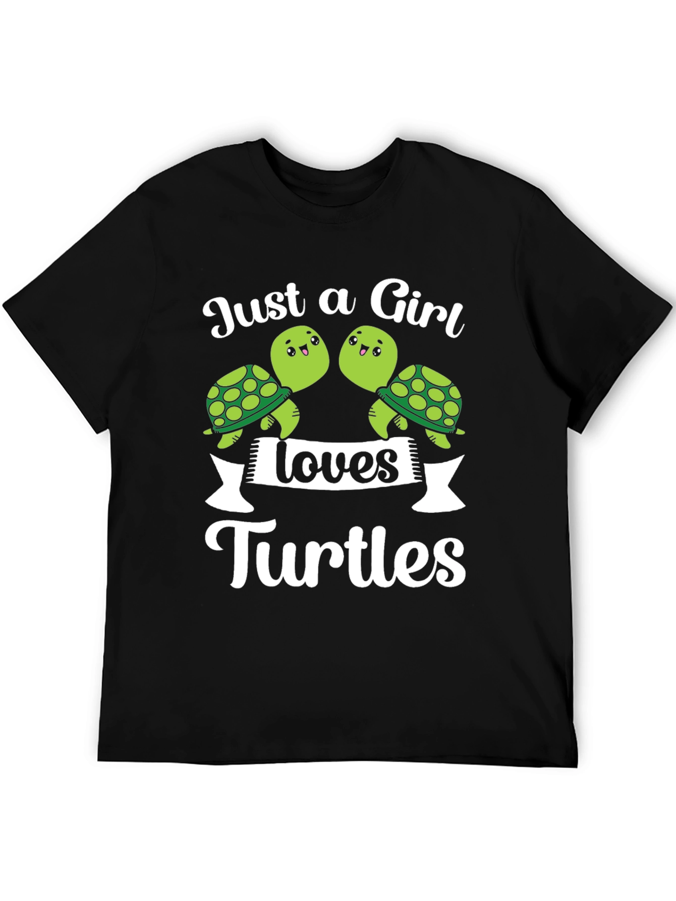 Just a Girl Loves Turtles T-Shirt
