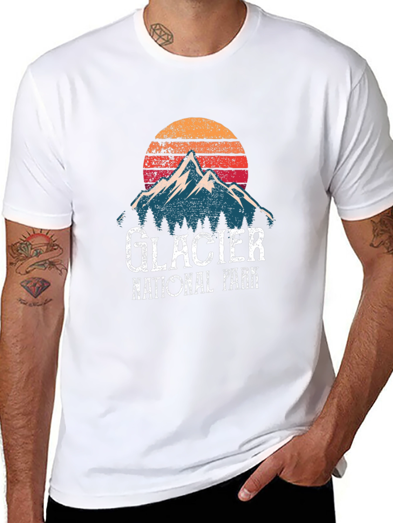 Glacier National Park Graphic Tee