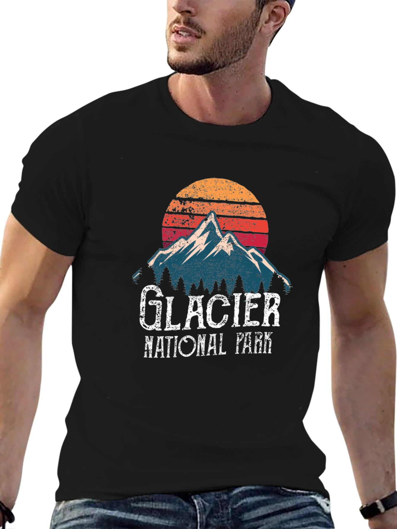 Glacier National Park Graphic Tee