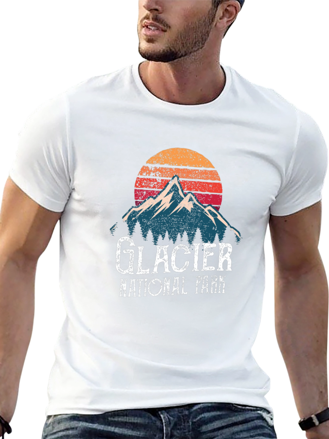 Glacier National Park Graphic Tee