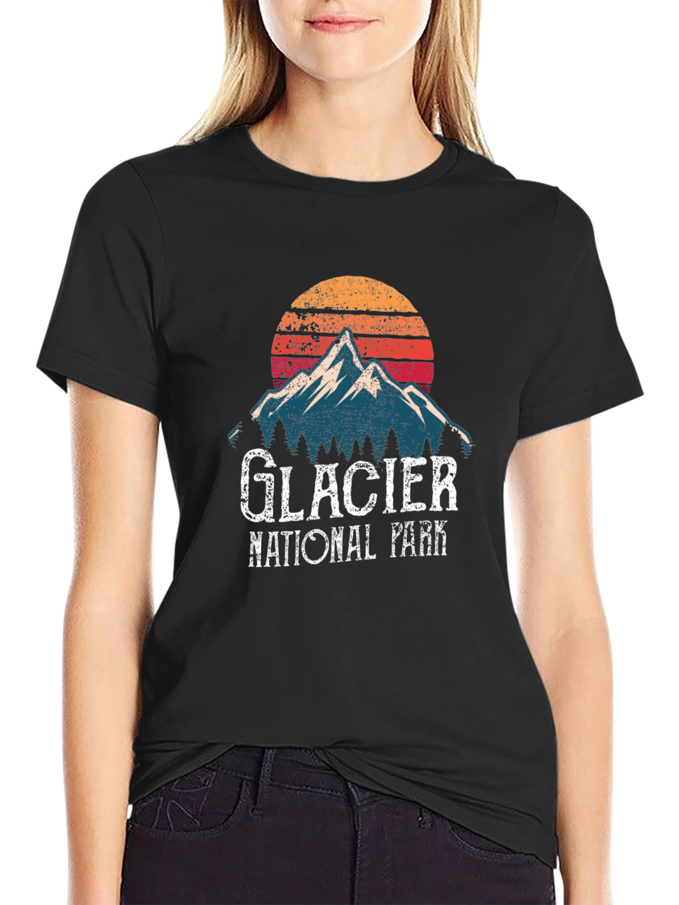 Glacier National Park Graphic Tee