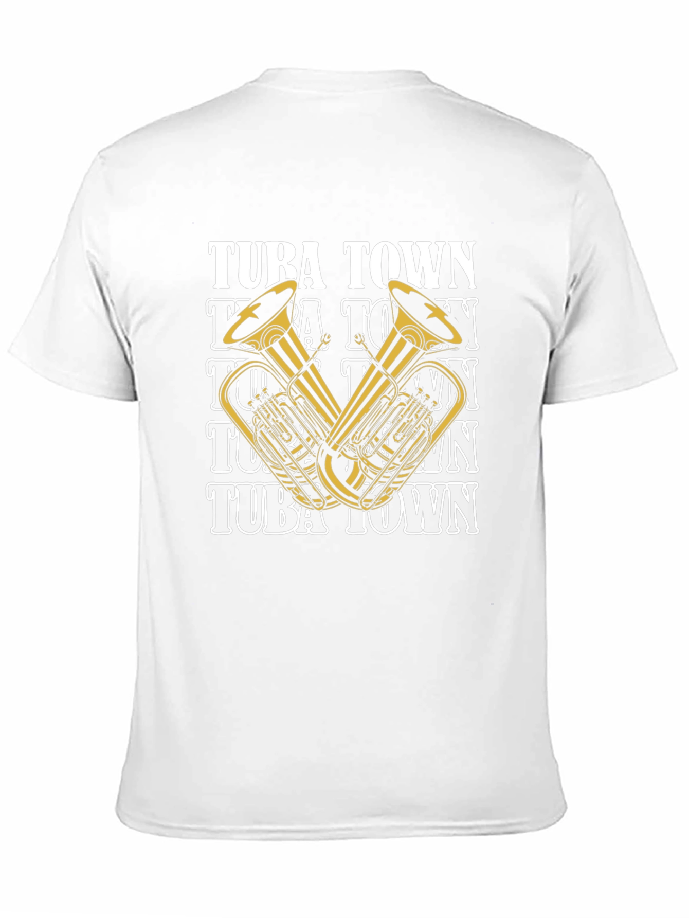 Tuba Town Graphic T-Shirt - Music Lover Tee