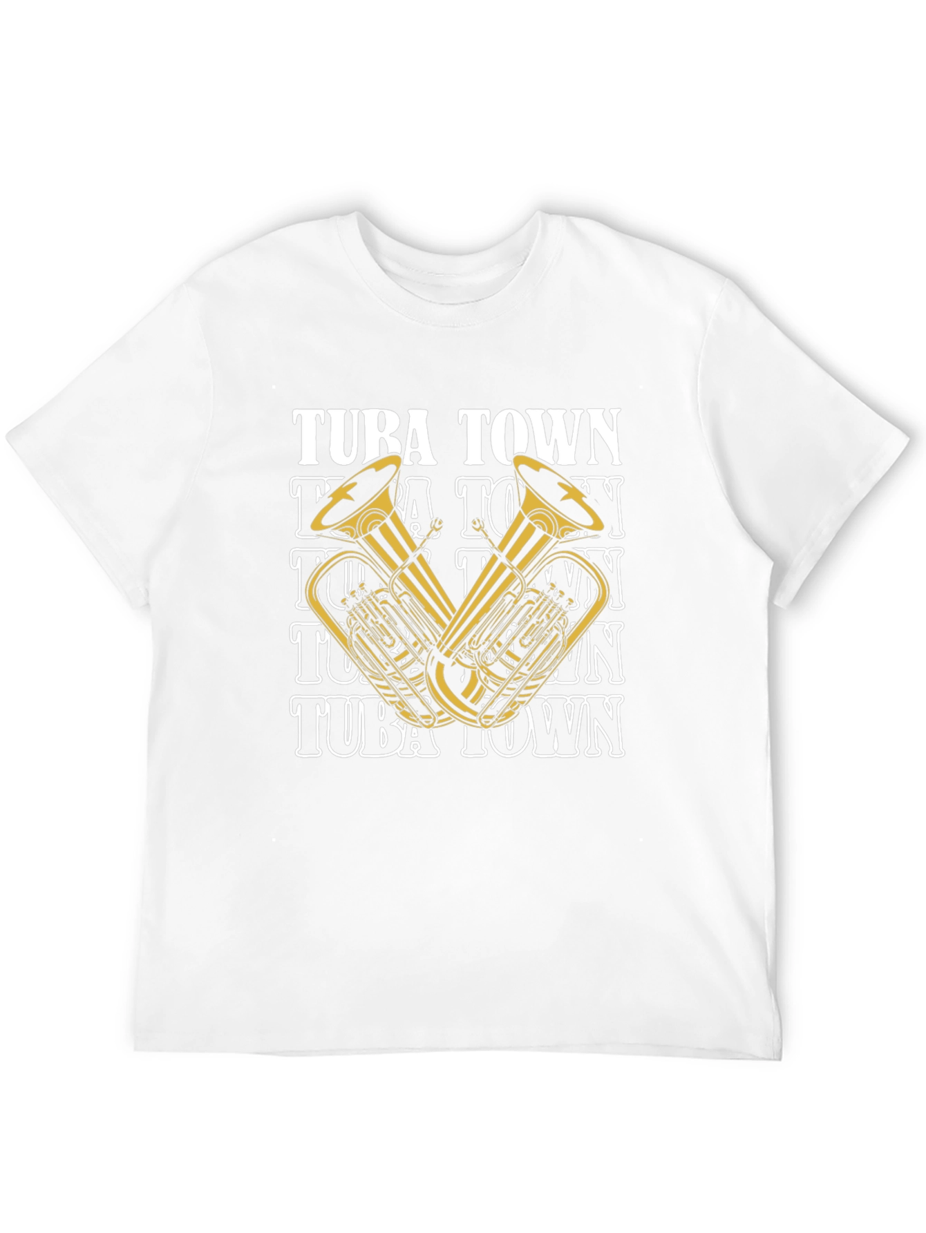 Tuba Town Graphic T-Shirt - Music Lover Tee