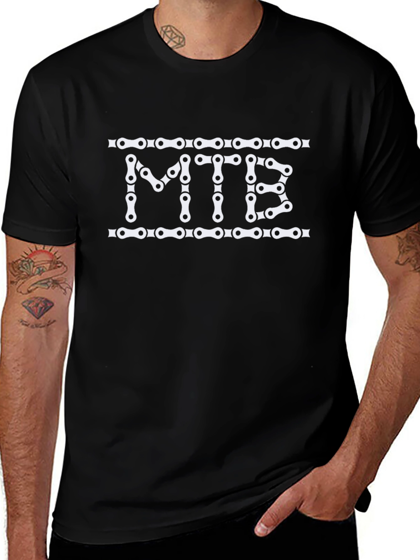 MTB Chain Link T-Shirt - Mountain Bike Tee