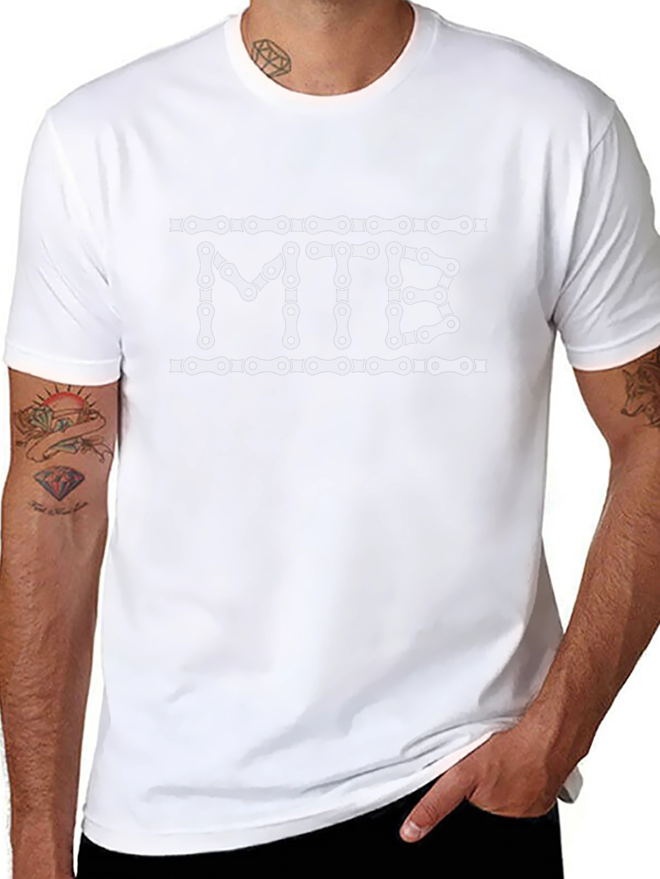 MTB Chain Link T-Shirt - Mountain Bike Tee
