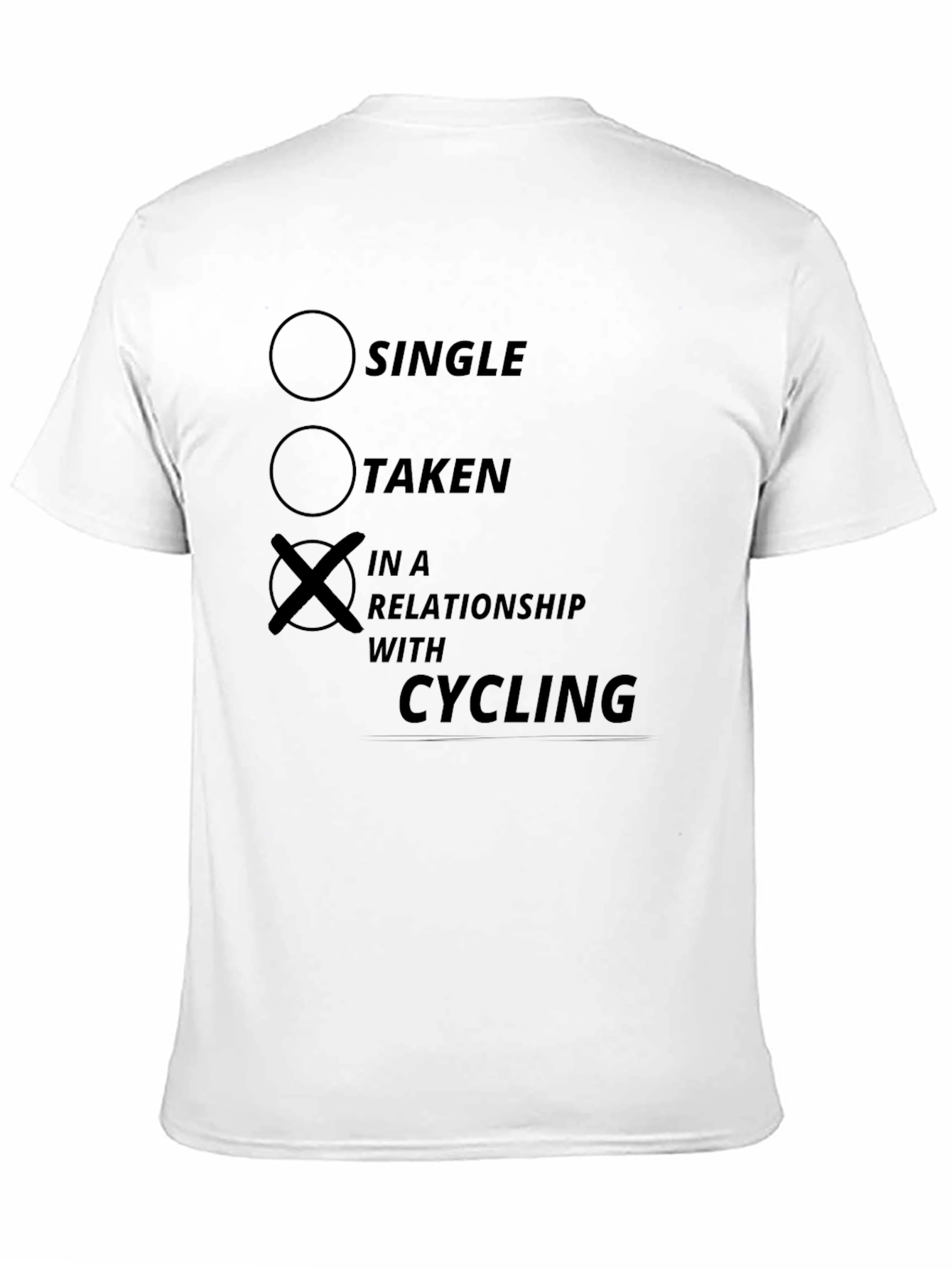 Cycling Relationship T-Shirt - Funny Cyclist Tee
