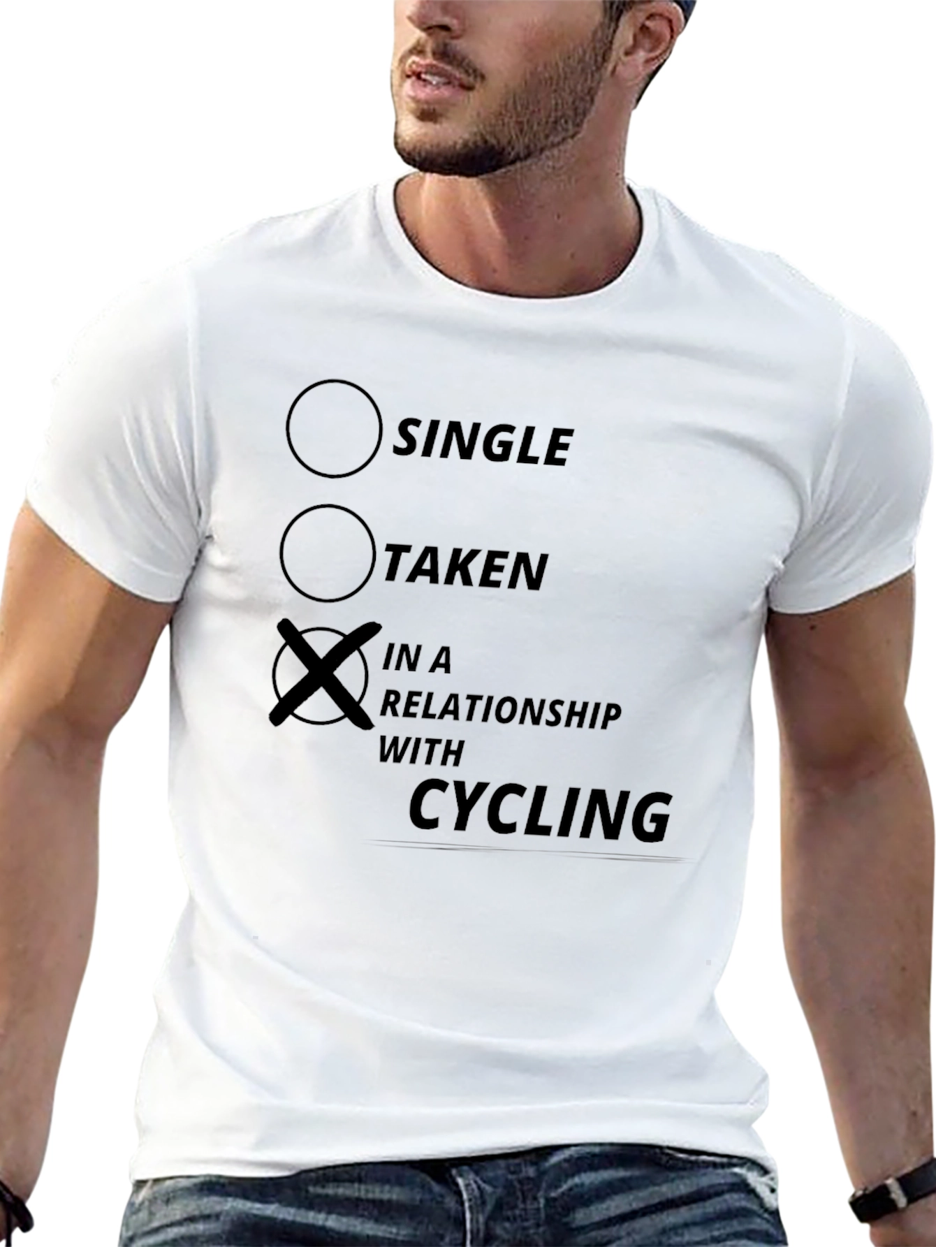 Cycling Relationship T-Shirt - Funny Cyclist Tee