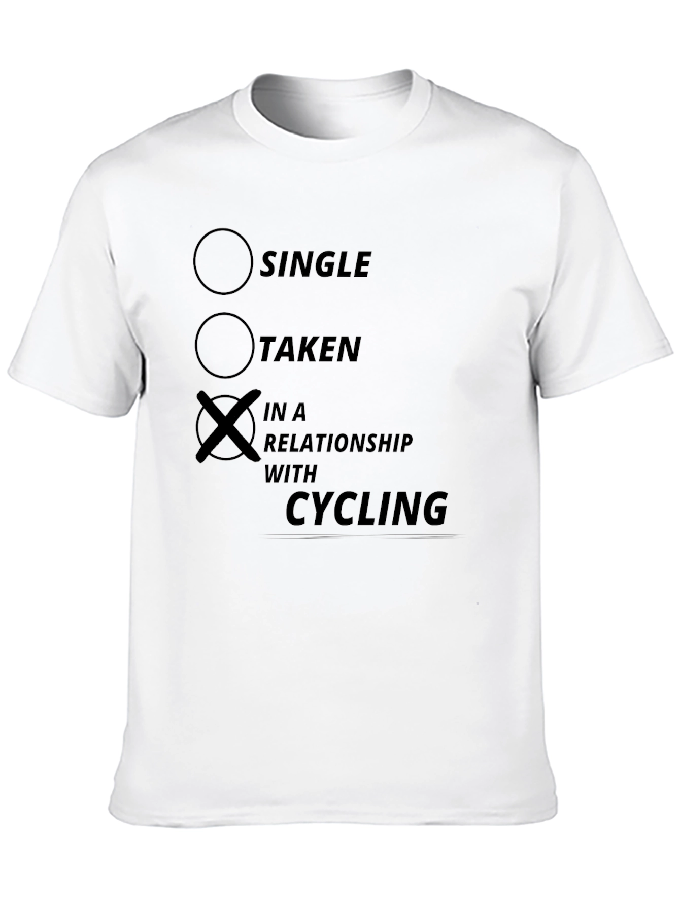 Cycling Relationship T-Shirt - Funny Cyclist Tee