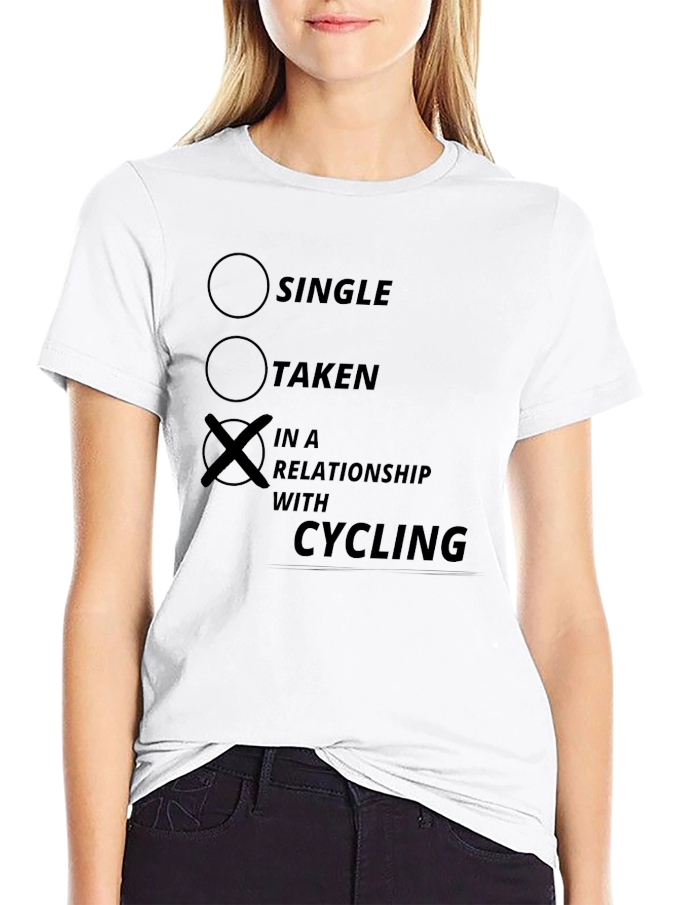 Cycling Relationship T-Shirt - Funny Cyclist Tee