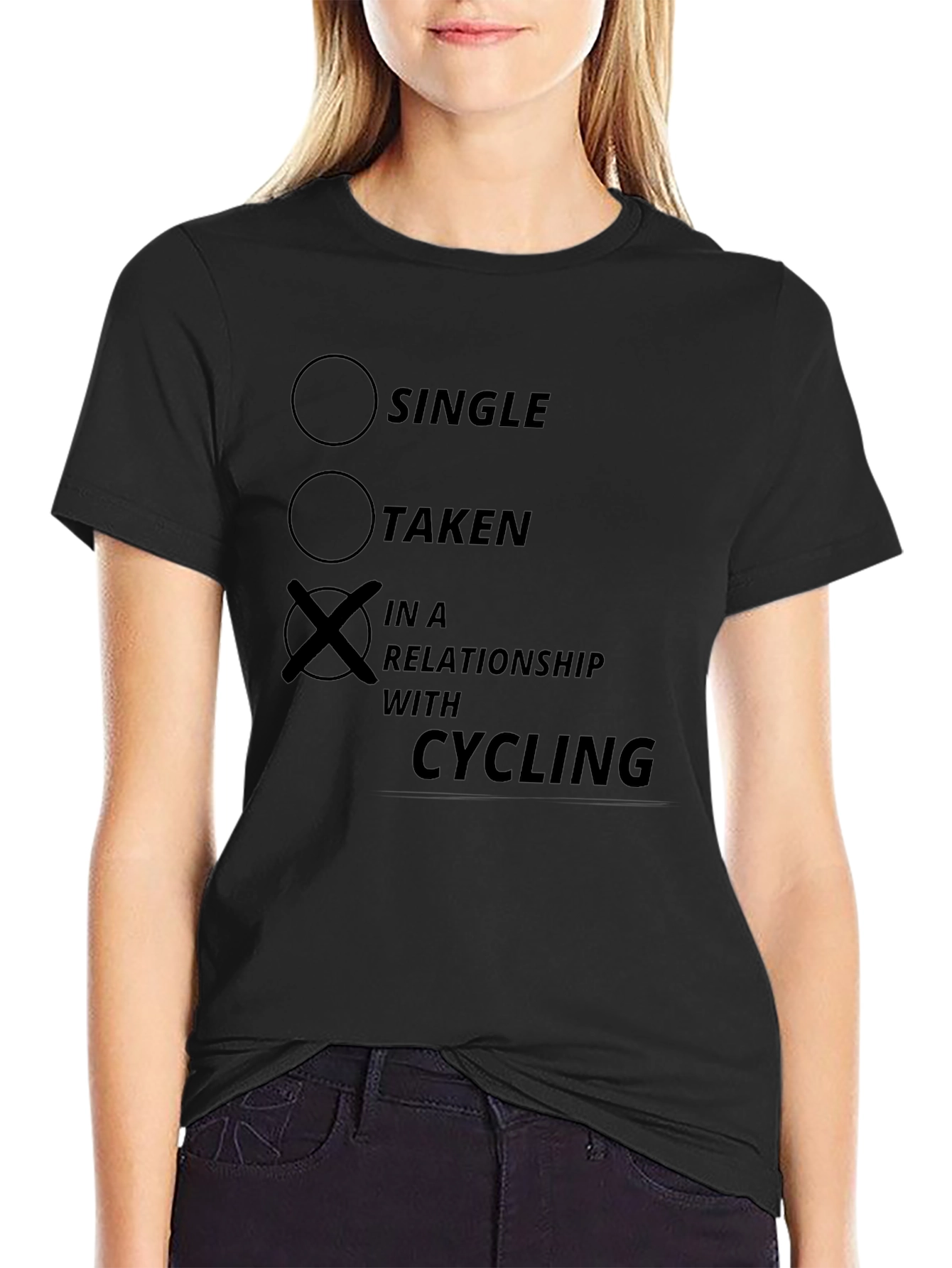 Cycling Relationship T-Shirt - Funny Cyclist Tee