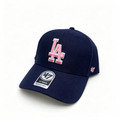 '47 MVP LA Dodgers Navy Pink Embroidery Baseball Hat